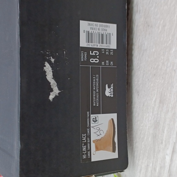 Sorel Hi Line Platform Lace Combat Boot NIB - Picture 10 of 10